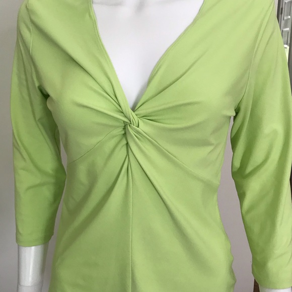 Lime green top - Picture 2 of 2